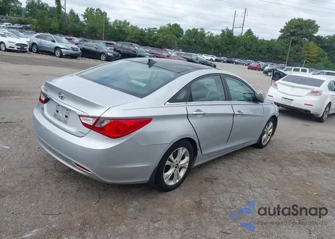 2012 Hyundai Sonata Limited z USA, uszkodzony, nr VIN 5NPEC4AC7CH395590